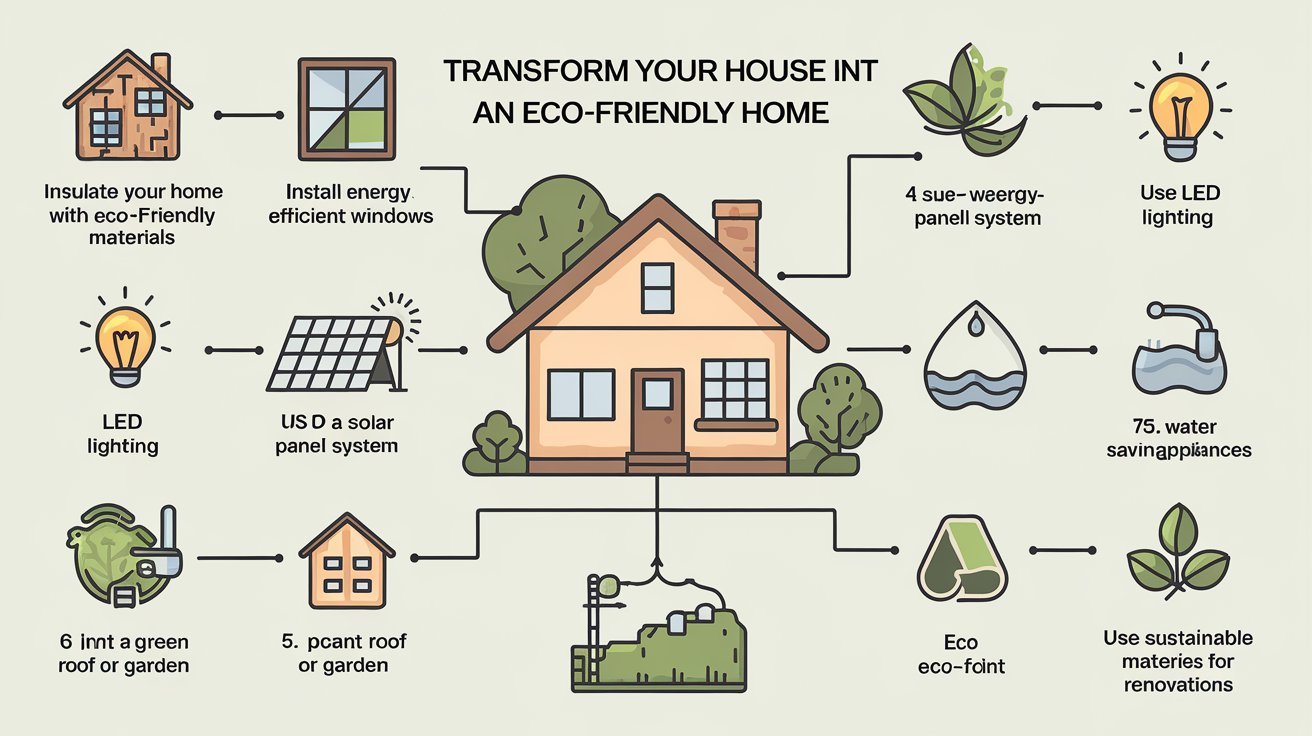 Transformar tu casa en una casa ecológica
