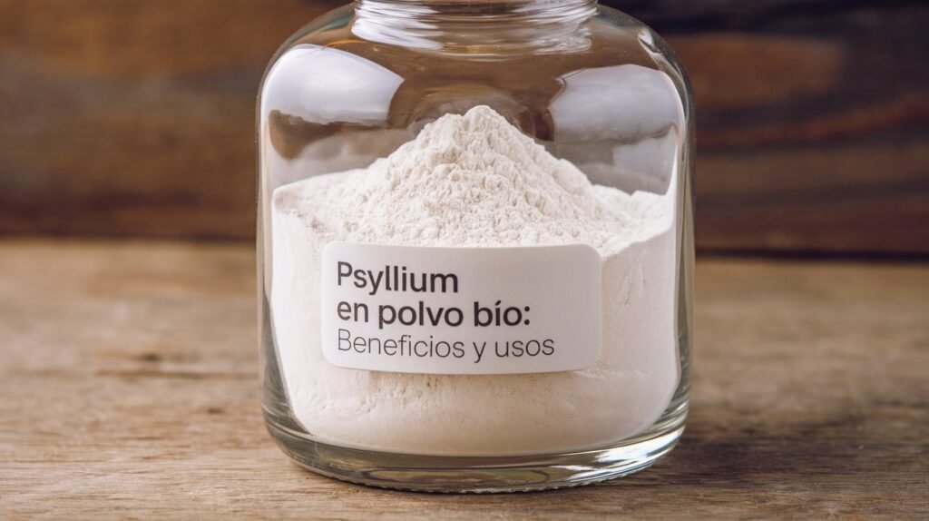 Psyllium en polvo Bio beneficios y usos