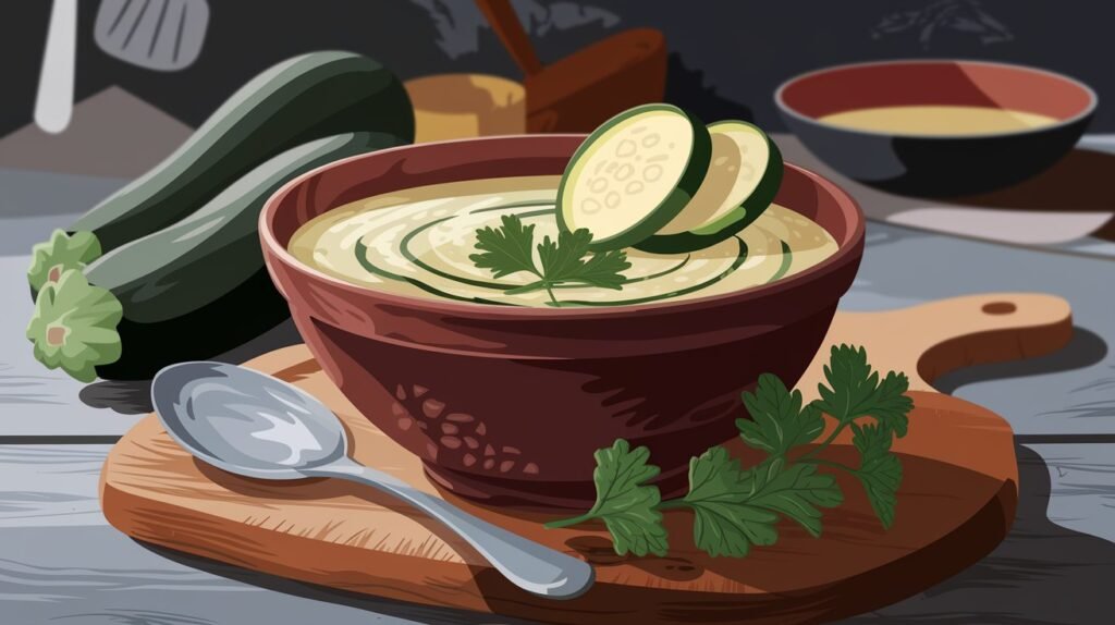 Crema de calabacín ecológica