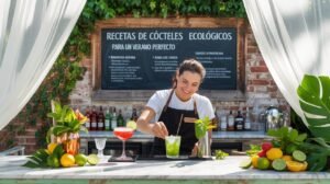 Cócteles ecológicos